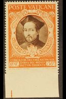 1946 50c Sepia & Orange Brown "St Anthony Maria Zaccaria" IMPERF AT BASE VARIETY, Sass 112e, Never Hinged Mint For More  - Sonstige & Ohne Zuordnung