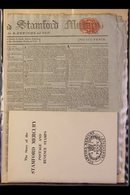 THE STAMFORD MERCURY Remarkable Collection Comprising An Original Edition Of "The Lincoln, Rutland, And Stamford Mercury - Autres & Non Classés