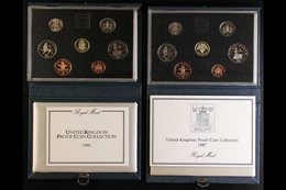 1967-88 PROOF COIN COLLECTION. A Lovely Collection Of 20+ Different Proof Coin Packs That Includes A 1967 QEII Sixpence  - Otros & Sin Clasificación