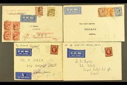 1931-34 FLIGHT COVERS Comprising 1931 (24 Apr) Cover To Java By The Second Experimental Flight To Australia, Off Loaded  - Sonstige & Ohne Zuordnung