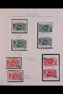 POST MANNINAGH 1971 Strike Post Local Stamps, Includes 1971 Motorcycles Sets (x2) Mostly NHM, Tete-beche Gutter Pairs Se - Other & Unclassified