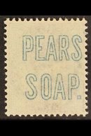 1881 1d Lilac (16 Dots) With "PEARS SOAP" Advert In Blue On Reverse, SG Spec K8(1)l., Never Hinged Mint. Lovely Quality  - Andere & Zonder Classificatie