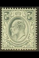 1902 7d Deep Grey Black, Ed VII, SG 249a, Very Fine Never Hinged Mint. For More Images, Please Visit Http://www.sandafay - Unclassified