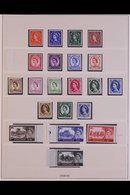 1953-1989 SUPERB NEVER HINGED MINT COLLECTION In Two Hingeless Lindner Albums, All Different, Virtually COMPLETE From Mi - Other & Unclassified