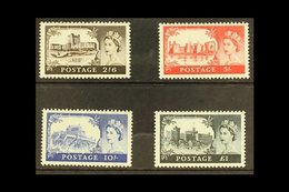 1958 1st De La Rue Castles Set Complete, SG 536a/39a, Never Hinged Mint (4 Stamps) For More Images, Please Visit Http:// - Autres & Non Classés