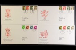 1968-2012 REGIONAL FDC COLLECTION A Small Selection Of Regional Issues On First Day Covers Inc Scotland, Wales, Northern - FDC