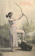 Themes Div-ref BB45- Femmes - Femme - Tir A L Arc - Carte Bon Etat - Archery