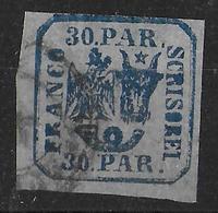 ROUMANIE - YVERT N°16 OBLITERE - COTE = 55 EUR. - 1858-1880 Moldavia & Principality