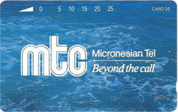 Northen Mariana Isl. - NMI-MT-06, MTC Corporate Logo, 25 Units, 1992, Mint - Northern Mariana Islands