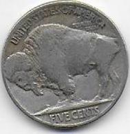 Etats Unis - 5 Cent   1914 - 1913-1938: Buffalo