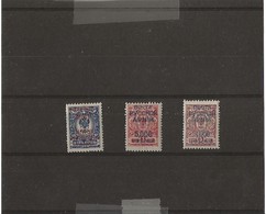 . Russia, 1920, Issue Wrangel - Armee, MH (*) (3 Values) Wrangel Leger MH - Wrangel Leger