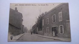 Carte Postale( O4 ) Ancienne De Pierre Bénite , La Grande Rue - Pierre Benite