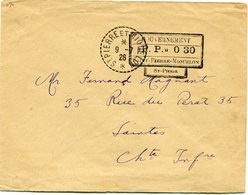 SAINT PIERRE ET MIQUELON LETTRE AVEC CACHET "GOUVERNEMENT P. P. 0 30 SAINT-PIERRE-MIQUELON ST-PIERRE" DEPART............ - Briefe U. Dokumente