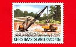 Nuovo - MNH - CHRISTMAS ISLAND  Isola Di Natale - 1980 - Industria Chimica - Phosphate - Open Cut Mining - 40 - Christmas Island