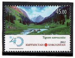 Kyrgyzstan.2012 World Enviroment Day (Turgan,Mountains). 1v: 45.00 Michel # 713 - Kirghizistan