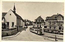 DORNACH Restaurant Hotel Bahnhof Strassenbahn Tram - Dornach