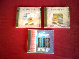 COMPILATION DIVERS VARIOUS ARTISTS LOT DE 3 CD ALBUM  DE BLUES   + 80 TITRES - Colecciones Completas