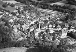 74-FRANGY- VUE AERIENNE , LE CENTRE DU PAYS ET L'EGLISE - Frangy