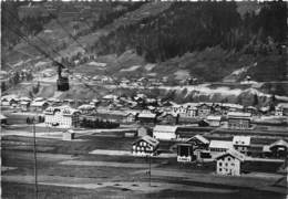 74-MORZINE- VUE GENERALE ET TELEFERIQUE DU PLENEY - Morzine