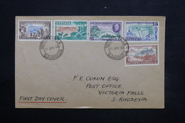 RHODÉSIE - Enveloppe FDC De Victoria Falls En 1953 - L 24947 - Southern Rhodesia (...-1964)