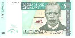 Malawi  P-53c  50  Kwacha  2006  UNC - Malawi