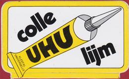 Sticker Autocollant Colle UHU Lijm Glue BOUW Aufkleber Adesivo - Pegatinas