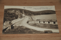 8166-   LA GILEPPE, LE BARRAGE ET LE LAC - Gileppe (Barrage)