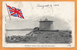 St John NB Canada 1903 Postcard - St. John