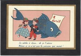 CPA Poisson D'avril Premier Avril Non Circulé - 1 April (aprilvis)