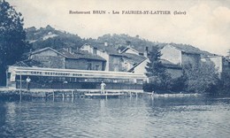 Isère - Restaurant Brun - Les Fauries-St-Lattier - Otros Municipios