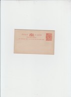 EP - Tasmania One Penny Postal Stationary - Unposted - Storia Postale