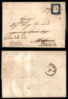 ANTICHI STATI - LOMBARDO VENETO - Governo Provvisorio - 20 Cent (C3) - Lettera Per Città (da Milano 19.7.59) Con Indiriz - Autres & Non Classés