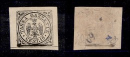 ANTICHI STATI - MODENA - 1859 - Segnatasse - 10 Cent (5) Gomma Originale - Molto Bello - Diena (1.800) - Autres & Non Classés