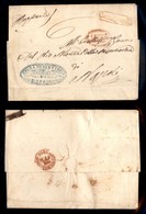 ANTICHI STATI - NAPOLI - Ovale Di Cardinale (rosso-P.ti R1) - Lettera Da Baiano A Napoli Del 22.2.59 - Tassata - Otros & Sin Clasificación