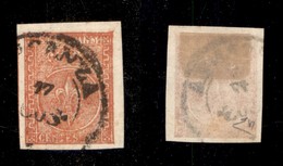 ANTICHI STATI - PARMA - 1853 - 15 Cent (7b) Usato - Angolo Di Foglio - Diena - Sonstige & Ohne Zuordnung