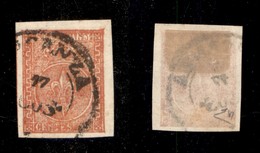 ANTICHI STATI - PARMA - 1853 - 15 Cent (7b) Usato - Angolo Di Foglio - Diena - Other & Unclassified