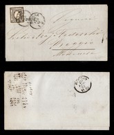 ANTICHI STATI - SARDEGNA - 2 Cent (20a-nero) - Circolare Da Novara Del 26.2.61 (800) - Other & Unclassified