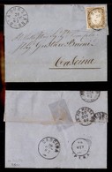 ANTICHI STATI - TOSCANA - B.o A Buggiano (P.ti 7) - 10 Cent (14D-Sardegna) - Lettera Per Cascina Del 20.10.62 - Sonstige & Ohne Zuordnung