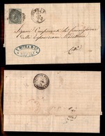 REGNO D'ITALIA - POSTA ORDINARIA - Esposizione Marittima Napoli (in Arrivo) Al Retro Di Lettera Per Città Col 5 Cent (16 - Other & Unclassified