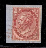 REGNO D'ITALIA - POSTA ORDINARIA - Marsiglia - 2240 A Punti (rosso-P.ti R1) - 40 Cent (20) Usato Su Frammento - Otros & Sin Clasificación