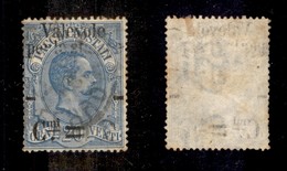 REGNO D'ITALIA - POSTA ORDINARIA - 1890 - 2 Cent Su 10 (51) Con Soprastampa Parziale (Valevole Pe....+ (mi=) - Non Catal - Otros & Sin Clasificación