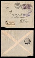 REGNO D'ITALIA - POSTA ORDINARIA - Prestito Nazionale 1917 - 50 Cent (Unificato 1) - Coppia Con Soprastampe Oblique A Ca - Sonstige & Ohne Zuordnung
