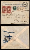 REGNO D'ITALIA - POSTA ORDINARIA - 25 Cent Imperiale (248) + Coppia Del 75 Cent S.Antonio (299-dentellato 12) - Raccoman - Sonstige & Ohne Zuordnung