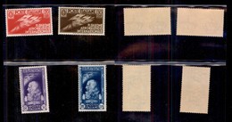 REGNO D'ITALIA - POSTA ORDINARIA - 1935 - Salone Aeronautico (384/387) - Serie Completa - Gomma Integra (1.500) - Otros & Sin Clasificación