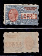 REGNO D'ITALIA - SERVIZI - 1922 - Espressi - Non Emesso - 1,20 Lire (8) - Gomma Integra (650) - Autres & Non Classés