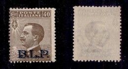 REGNO D'ITALIA - SERVIZI - 1922 - BLP - 40 Cent (9) - Gomma Integra (600) - Sonstige & Ohne Zuordnung