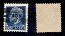 OCCUPAZIONI - ZARA - 1943 - 1,25 Lire (26f) - Seconda A Più Corta - Gomma Integra - Cert. AG (2.100) - Sonstige & Ohne Zuordnung