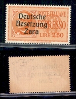 OCCUPAZIONI - ZARA - 1943 - Espressi - 2,50 Lire (2g Varietà) Con Soprastampa A Sinistra - C Stretta (pos.11) - Gomma In - Sonstige & Ohne Zuordnung