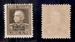 COLONIE - SOMALIA - 1928 - 1,75 Lire (118) - Gomma Integra (450) - Otros & Sin Clasificación