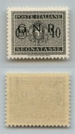 RSI - 1944 - Segnatasse - Errore Di Colore - 40 Cent (52A-Verona) - Gomma Integra - Cert. AG (1.300) - Sonstige & Ohne Zuordnung